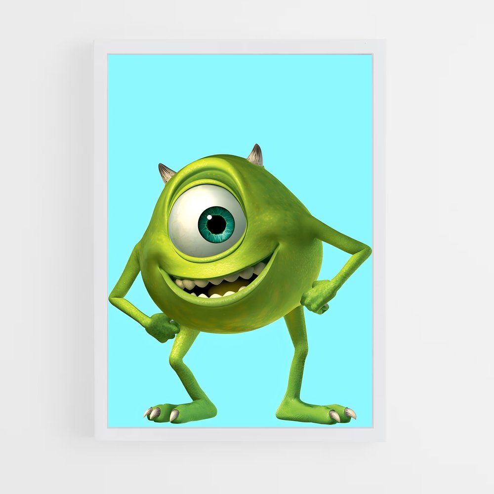 ap-mike wazowski-4 cadre Blanc
