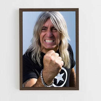 ap-mikkey dee-2 cadre Bois foncé