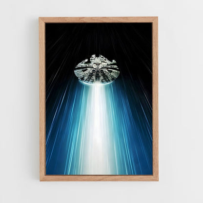 ap-millennium falcon-6 cadre Bois clair
