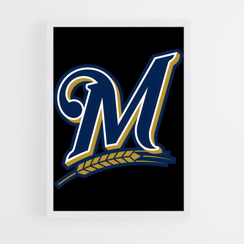 ap-milwaukee brewers-1 cadre Blanc
