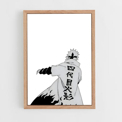 ap-minato namikaze-2 cadre Bois clair