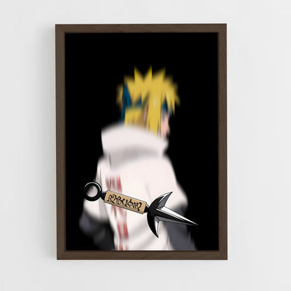ap-minato namikaze-5 cadre Bois foncé