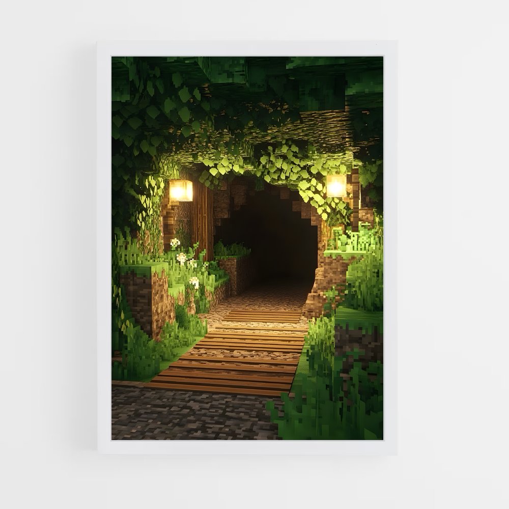ap-minecraft-4 cadre Blanc