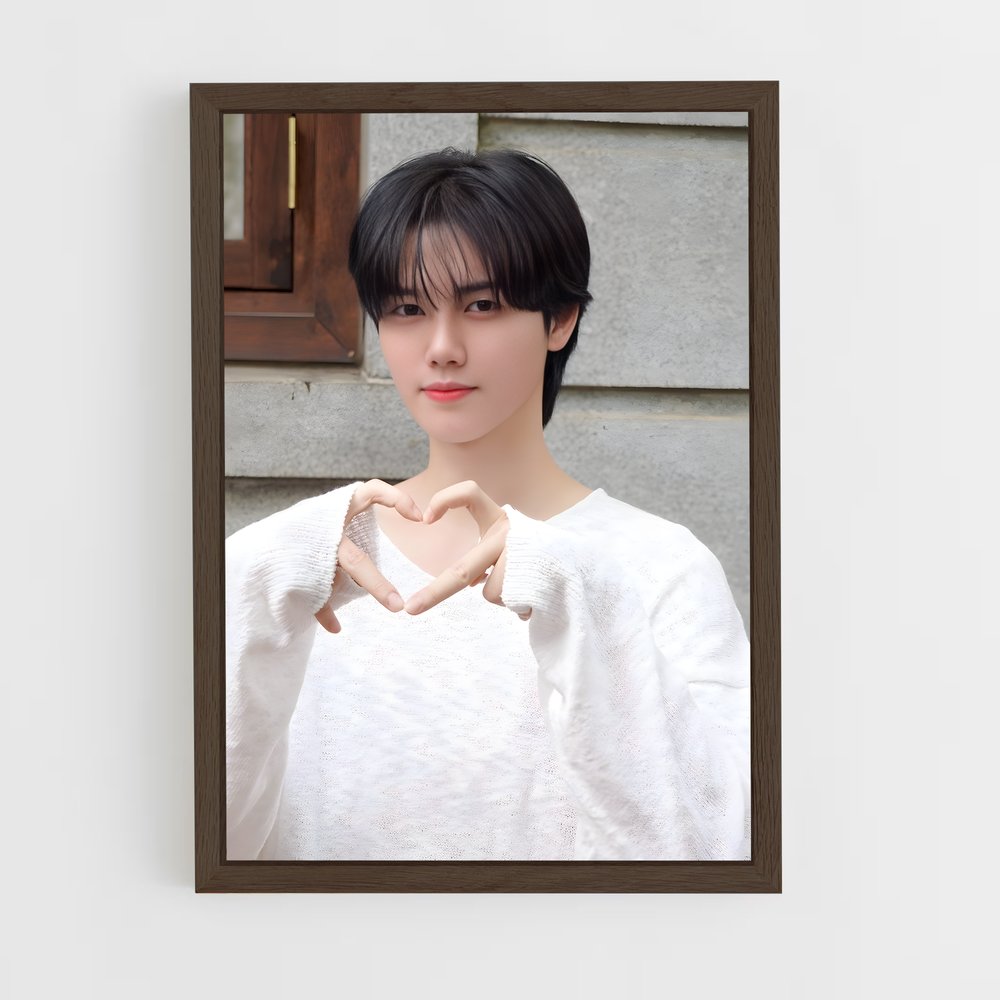 ap-minhee-9 cadre Bois foncé
