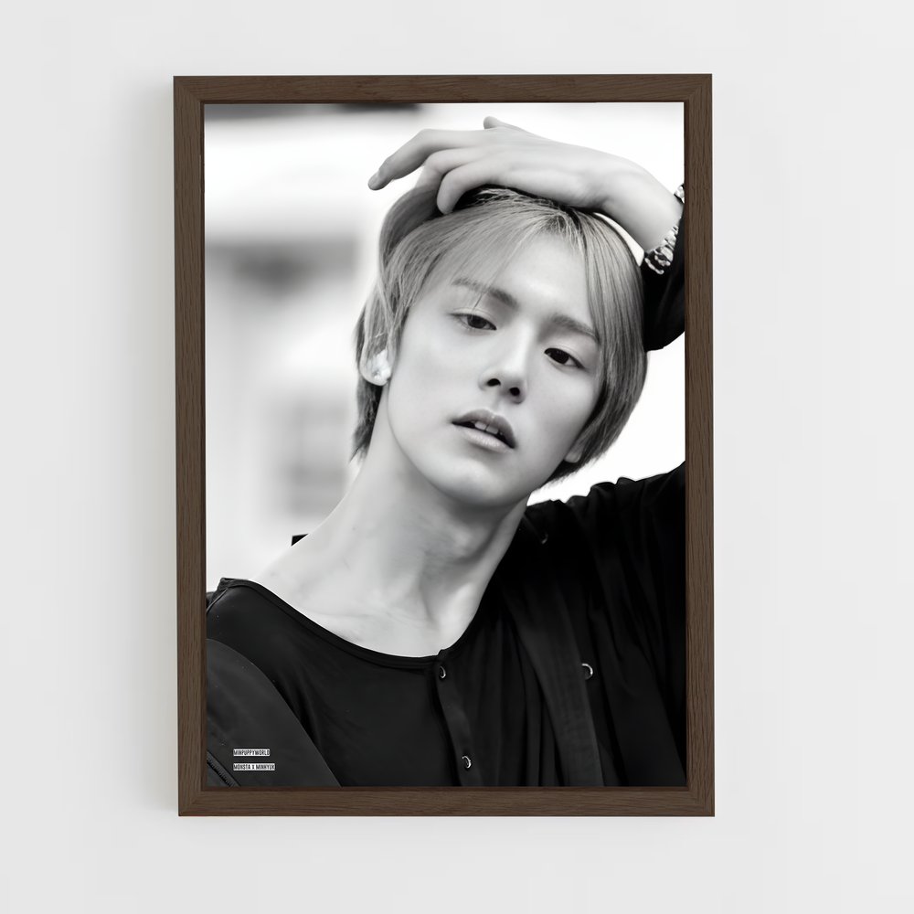 ap-minhyuk-18 cadre Bois foncé
