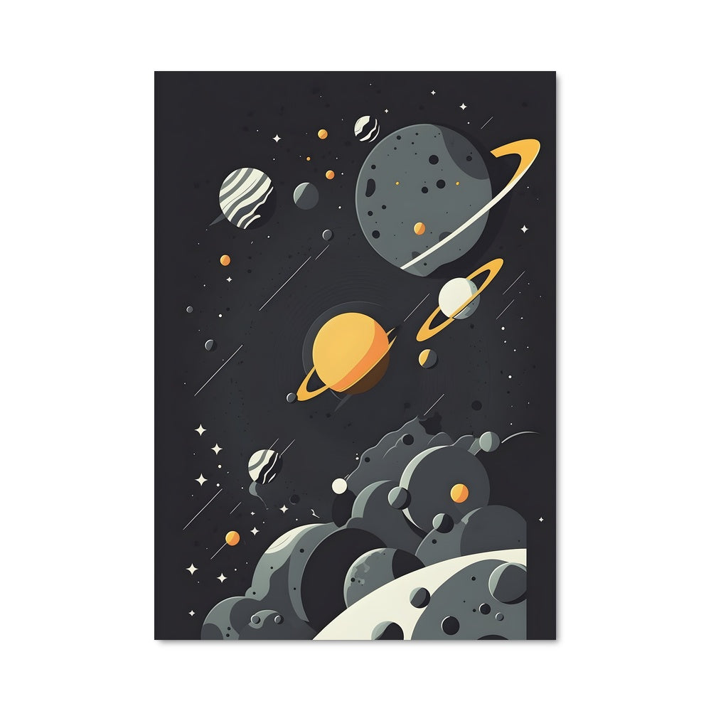 Poster Minimalist space 97884