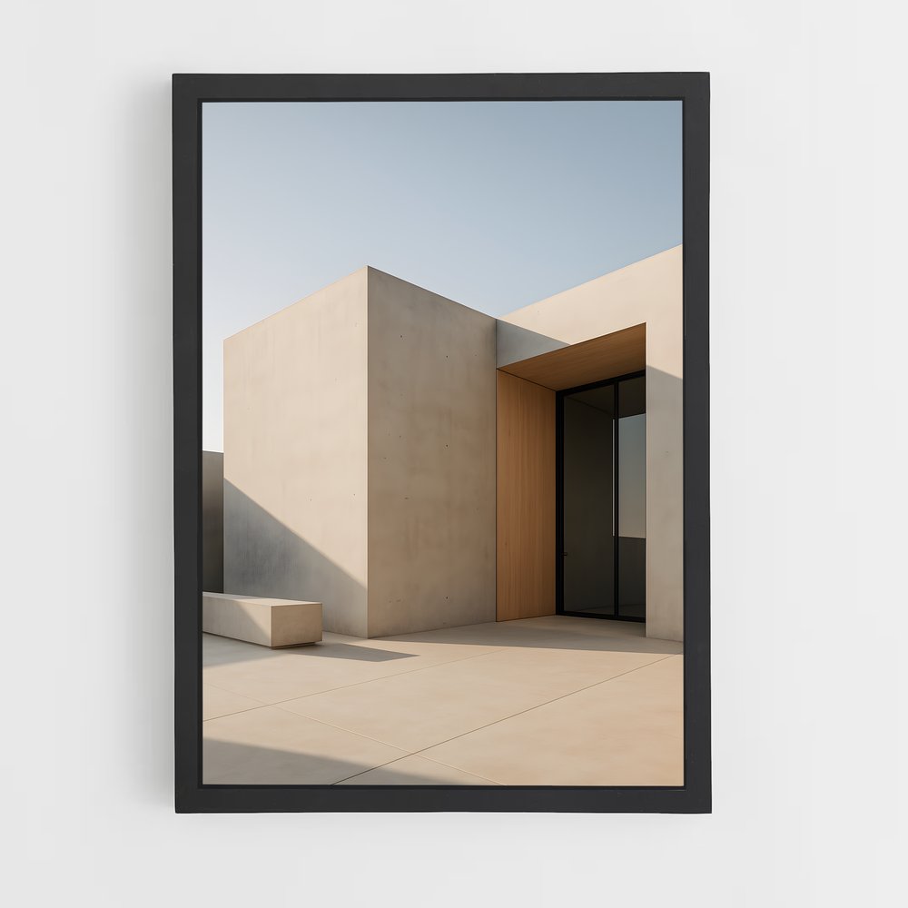ap-minimalist architecture-10 cadre Noir