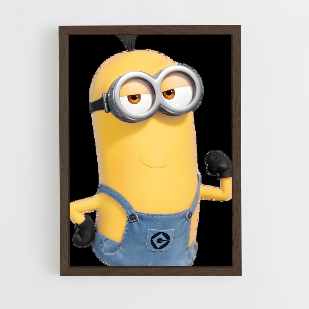 ap-minions-1 cadre Bois foncé