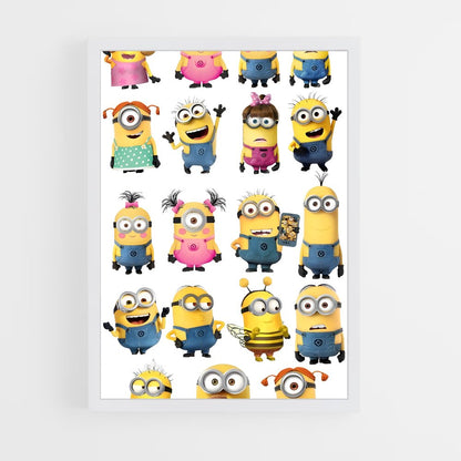 ap-minions-2 cadre Blanc
