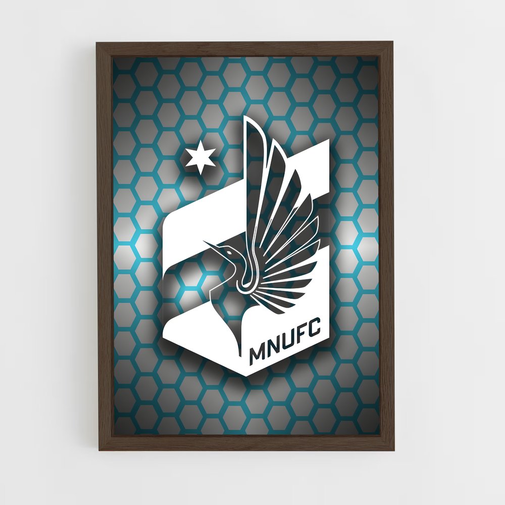 ap-minnesota united fc-8 cadre Bois foncé