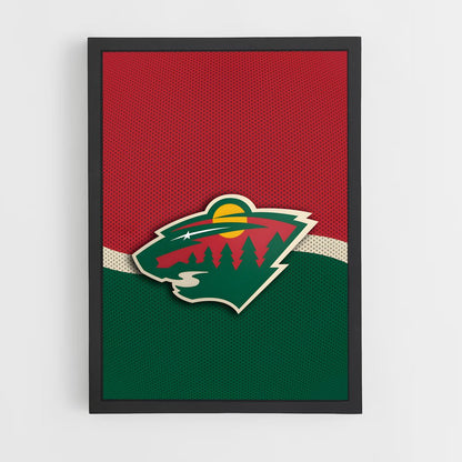 ap-minnesota wild-5 cadre Noir