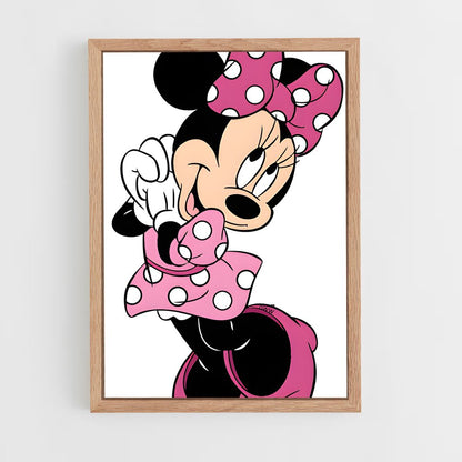 ap-minnie mouse-1 cadre Bois clair