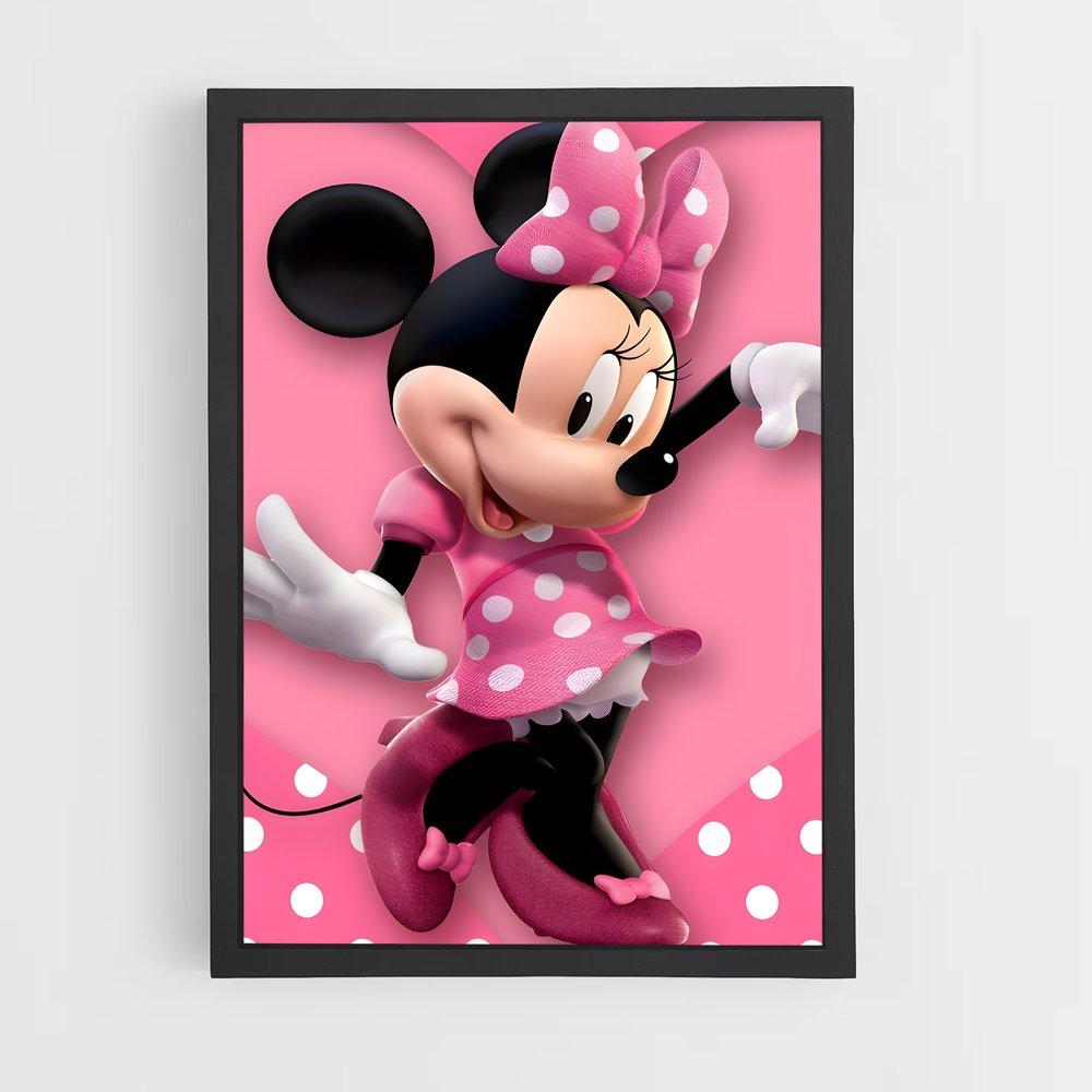ap-minnie mouse-13 cadre Noir