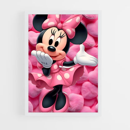 ap-minnie mouse-7 cadre Blanc