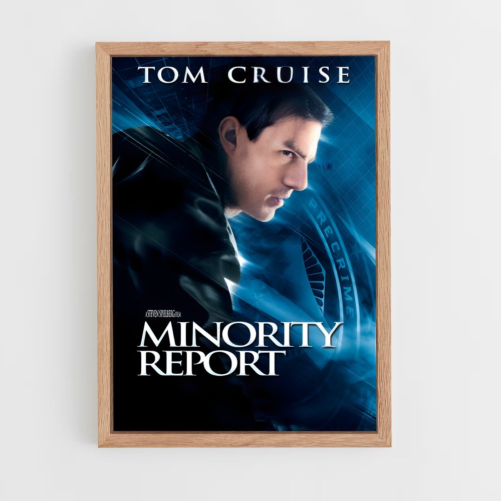 ap-minority report-1 cadre Bois clair
