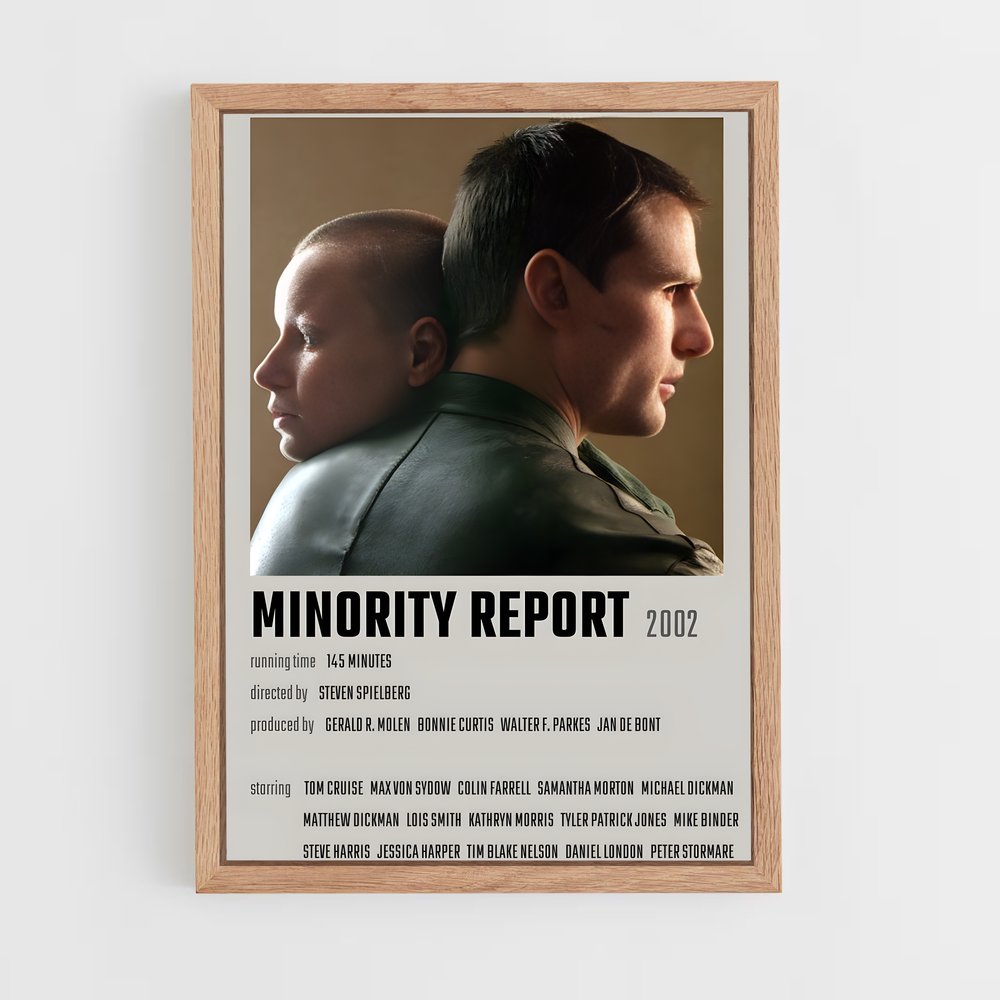 ap-minority report-10 cadre Bois clair