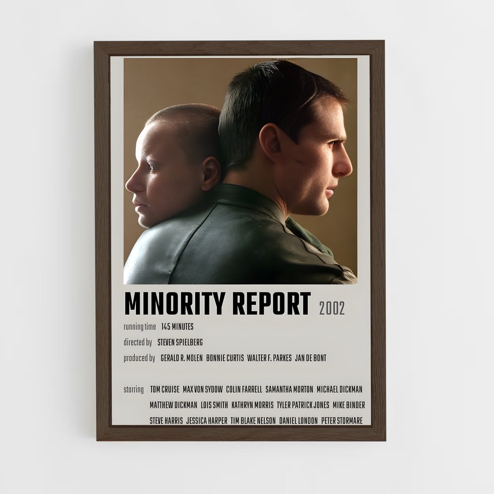ap-minority report-10 cadre Bois foncé