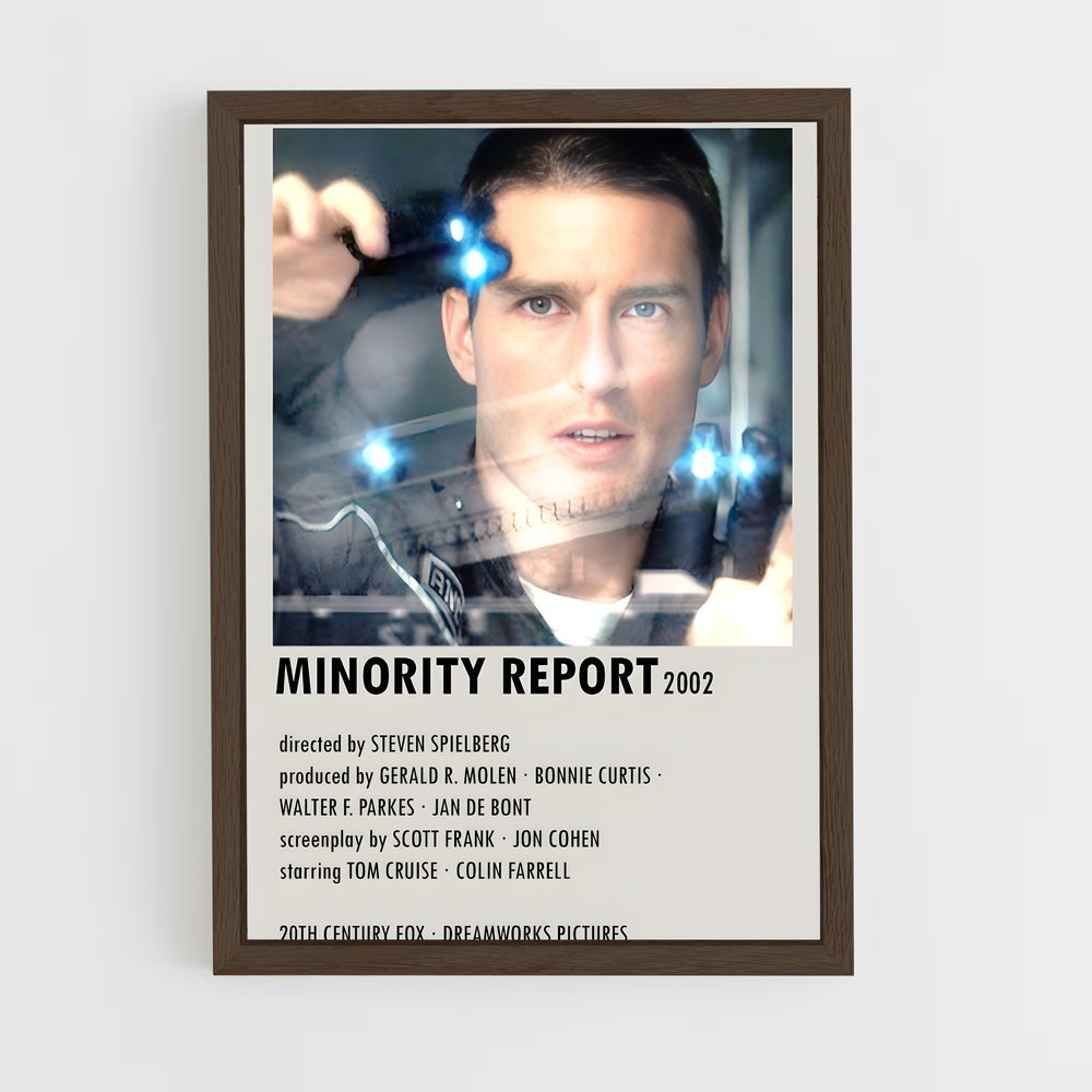 ap-minority report-3 cadre Bois foncé
