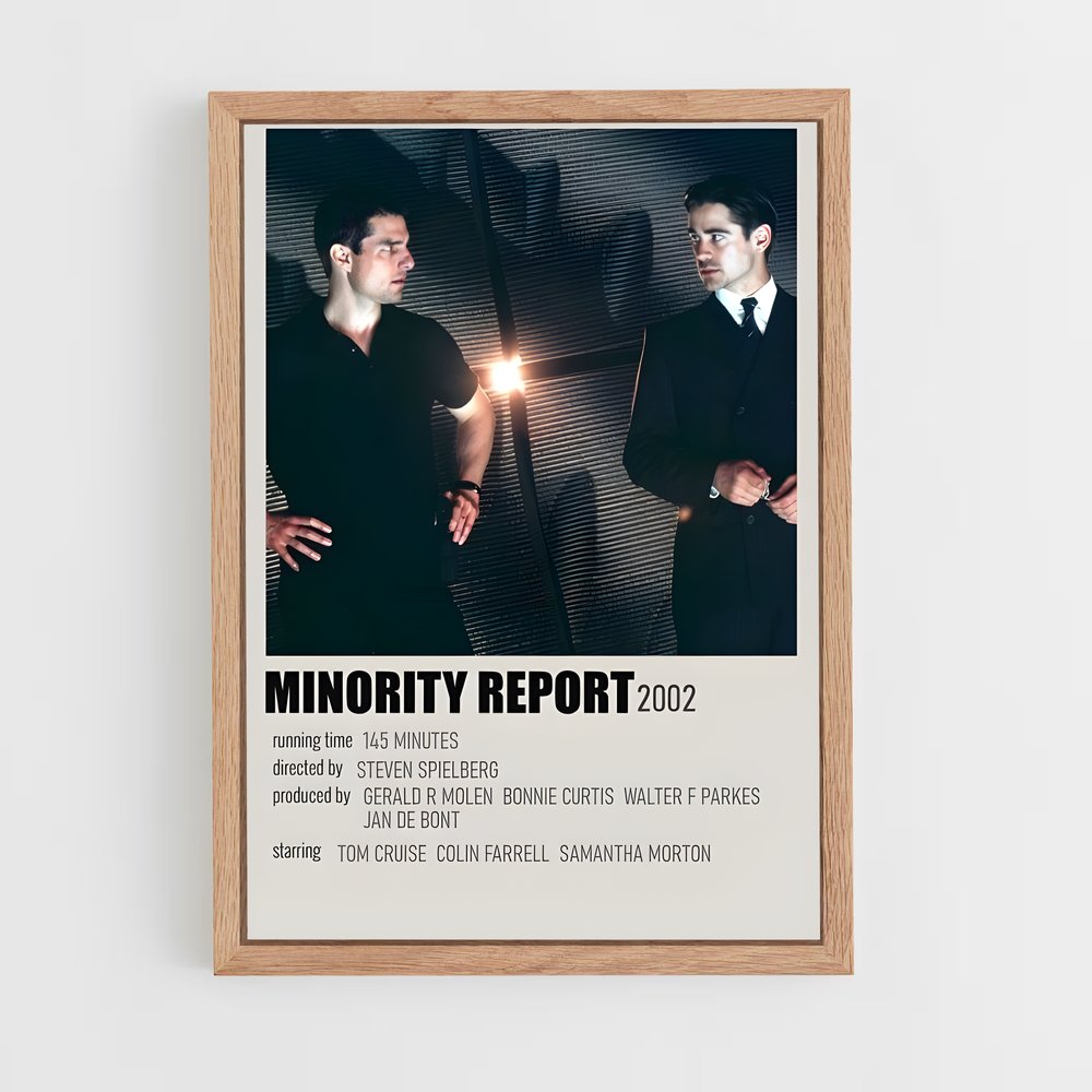 ap-minority report-8 cadre Bois clair