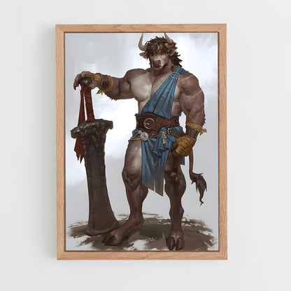 ap-minotaur-4 cadre Bois clair
