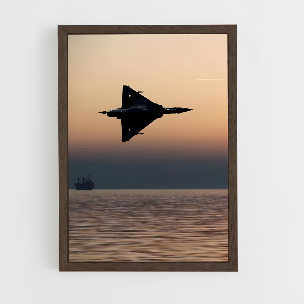ap-mirage 2000-5 cadre Bois foncé