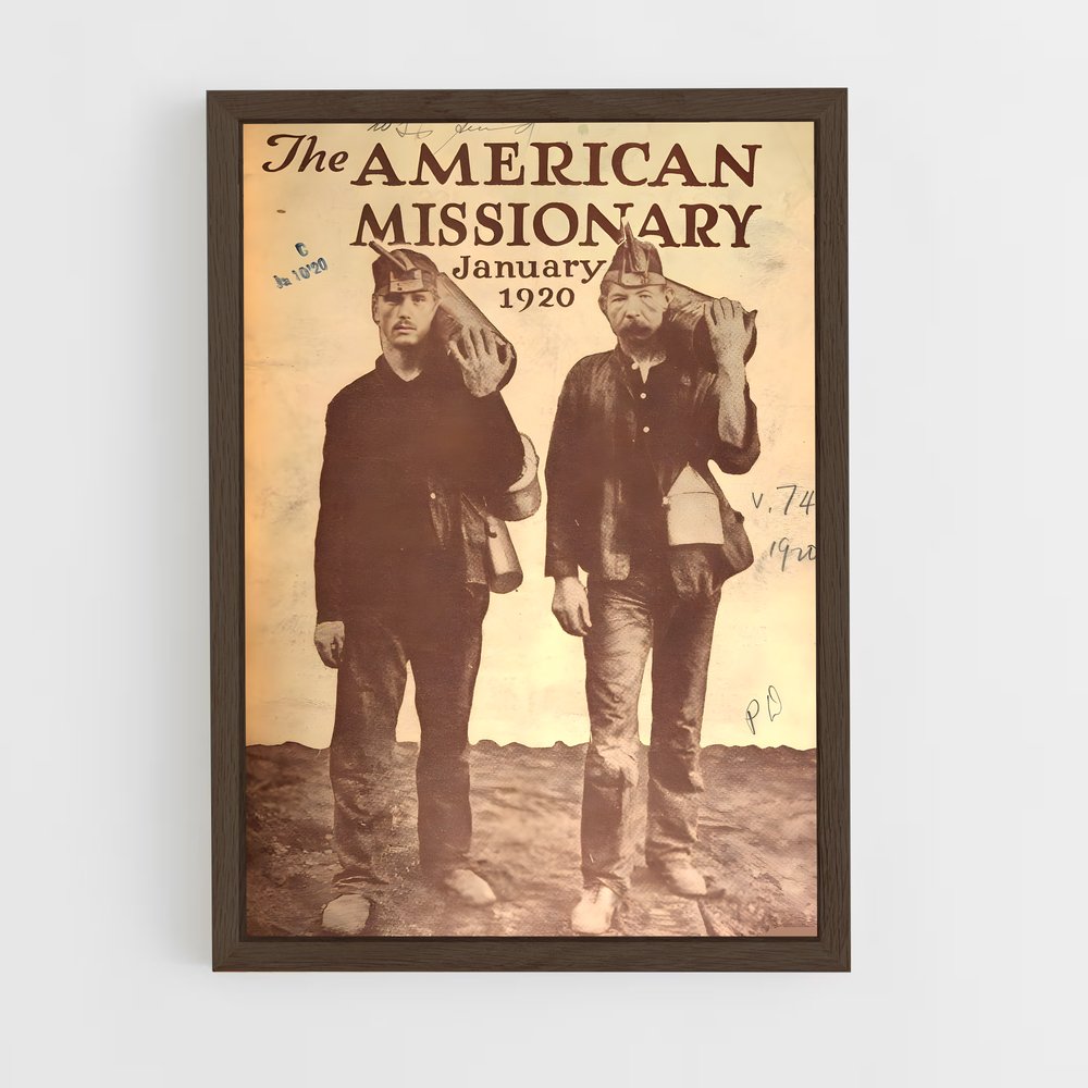 ap-missionary-3 cadre Bois foncé