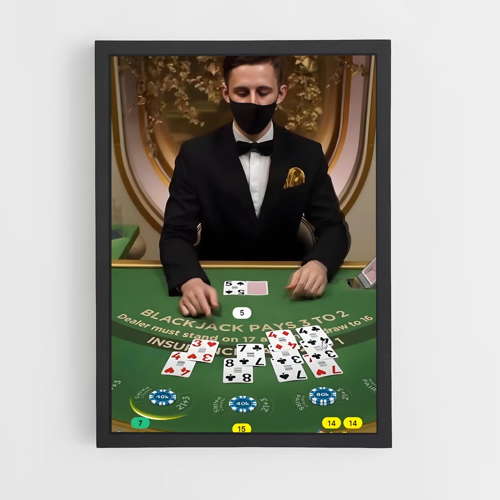 ap-mit blackjack team-1 cadre Noir