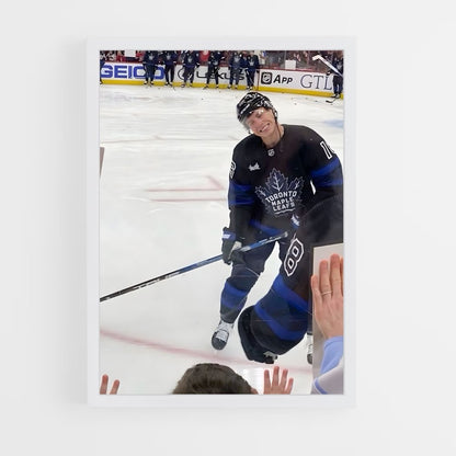 ap-mitch marner-1 cadre Blanc