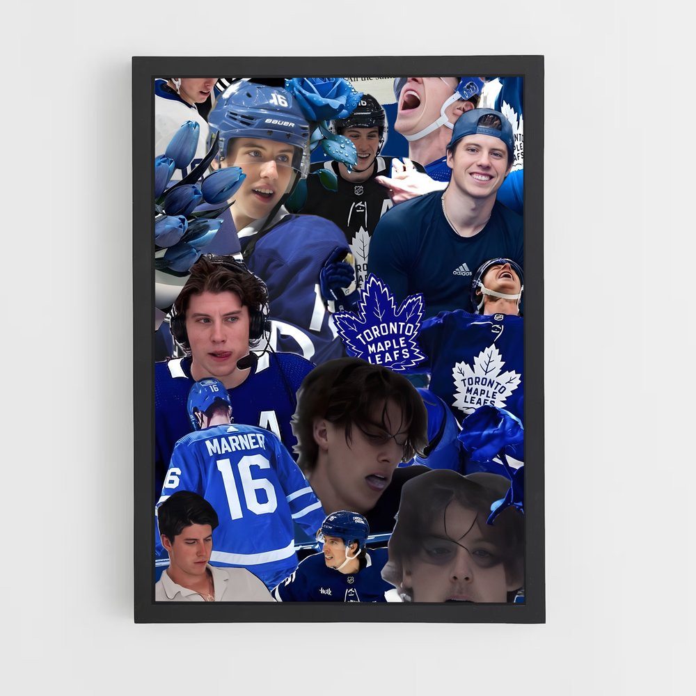 ap-mitch marner-2 cadre Noir