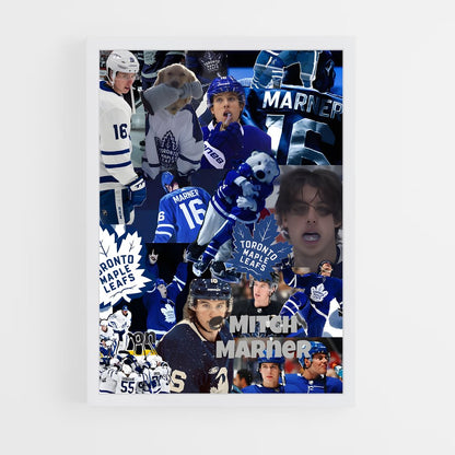 ap-mitch marner-3 cadre Blanc
