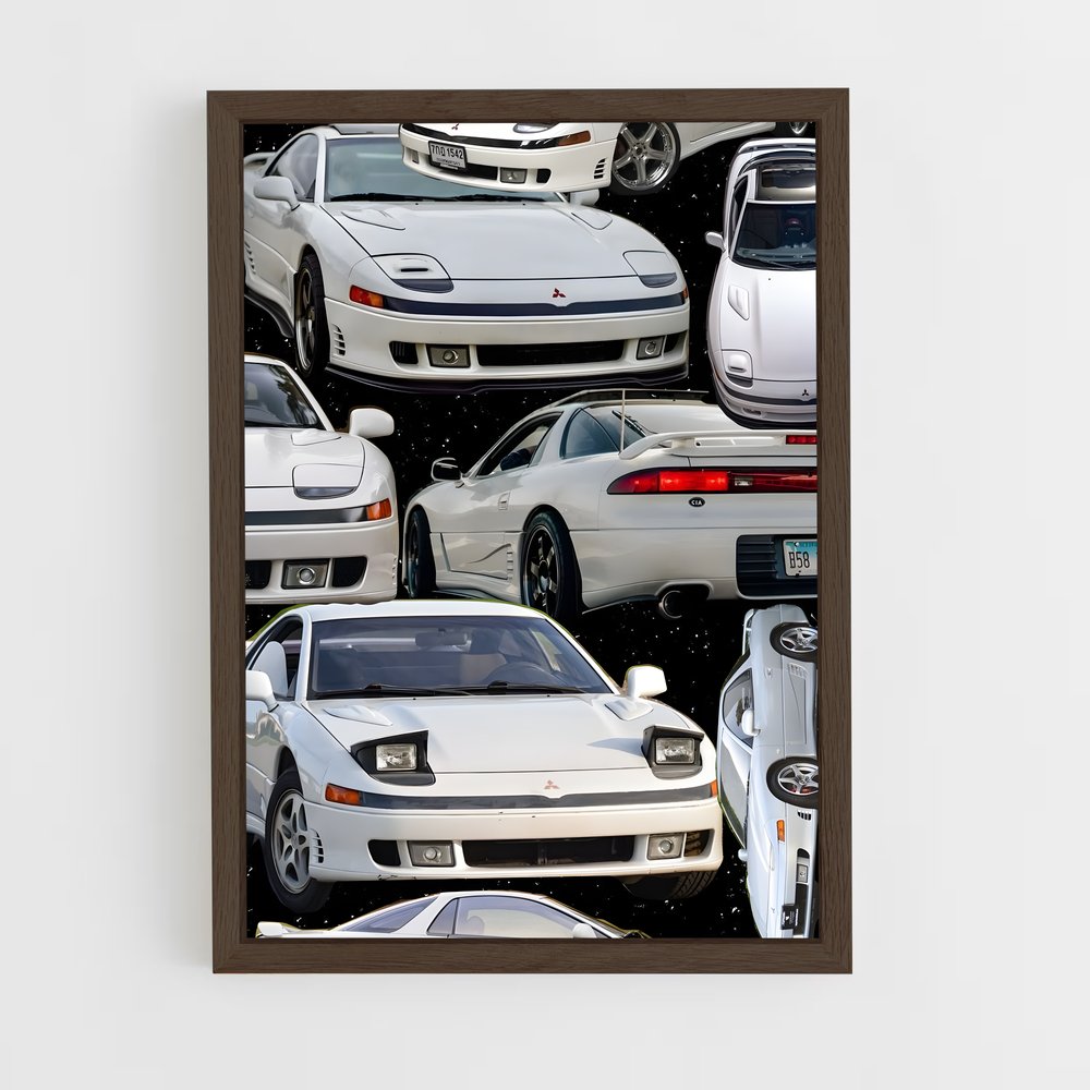 ap-mitsubishi-1 cadre Bois foncé