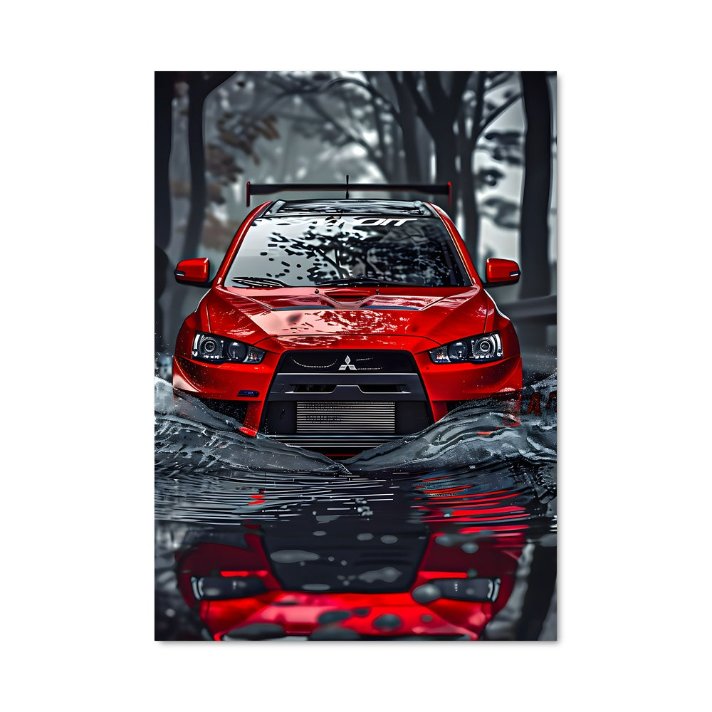 Poster Mitsubishi en Évasion Aquatique