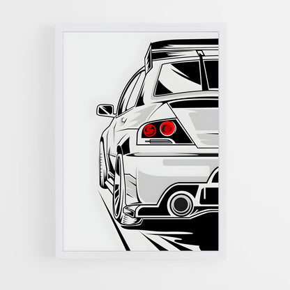 ap-mitsubishi-7 cadre Blanc