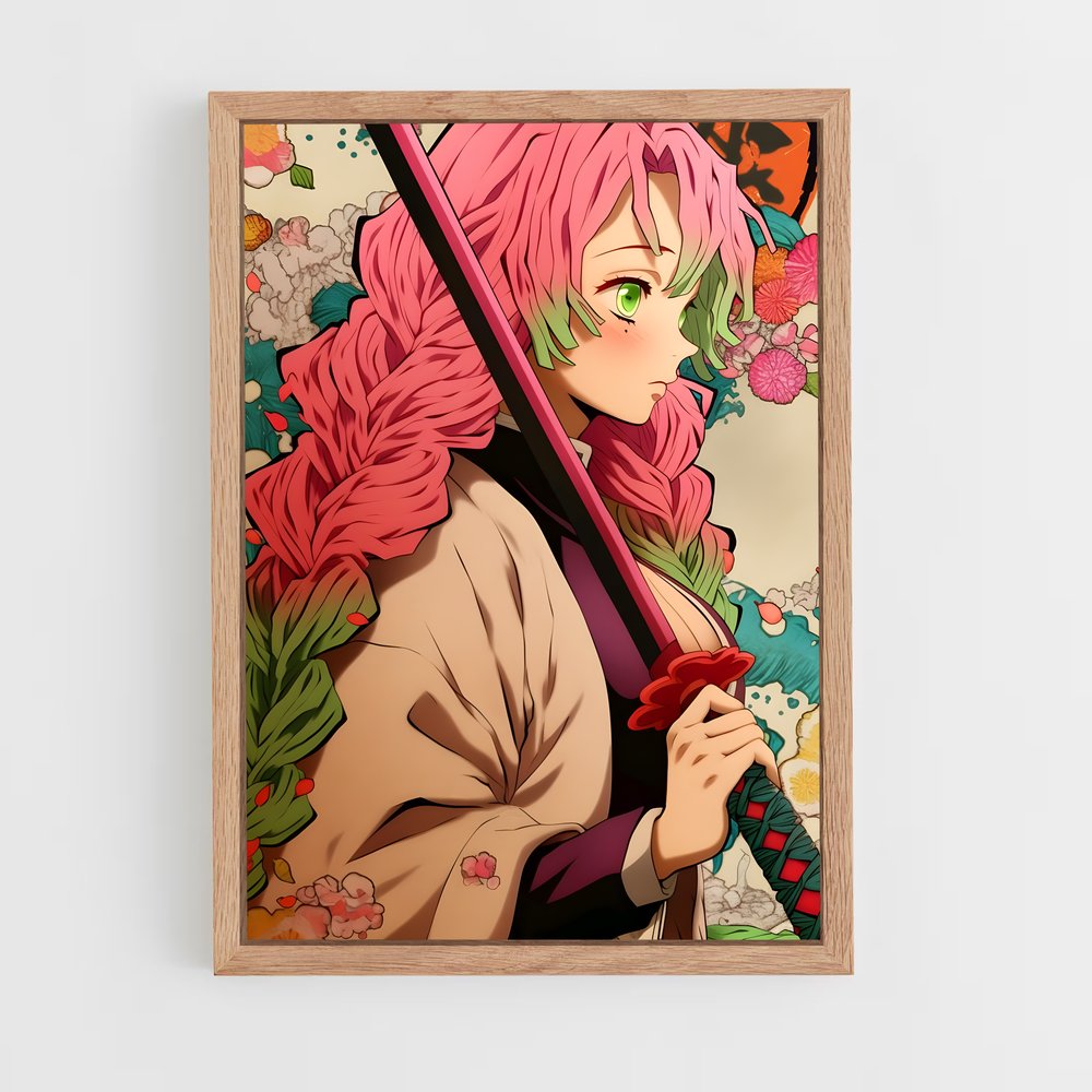 ap-mitsuri kanroji-3 cadre Bois clair