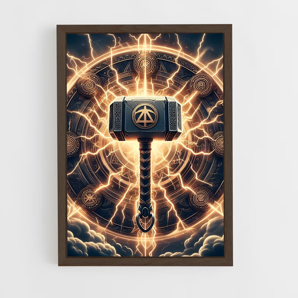 ap-mjolnir-9 cadre Bois foncé