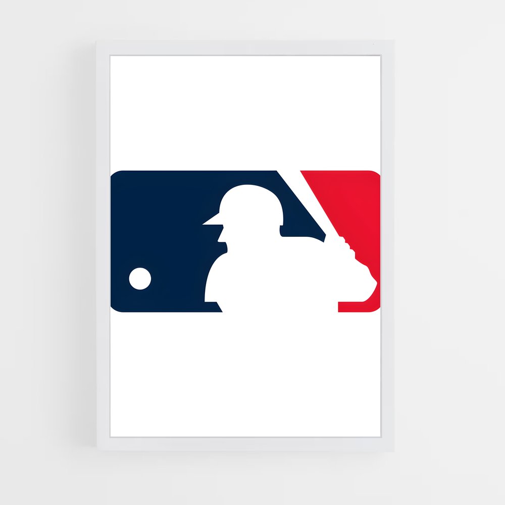 ap-mlb flag-1 cadre Blanc