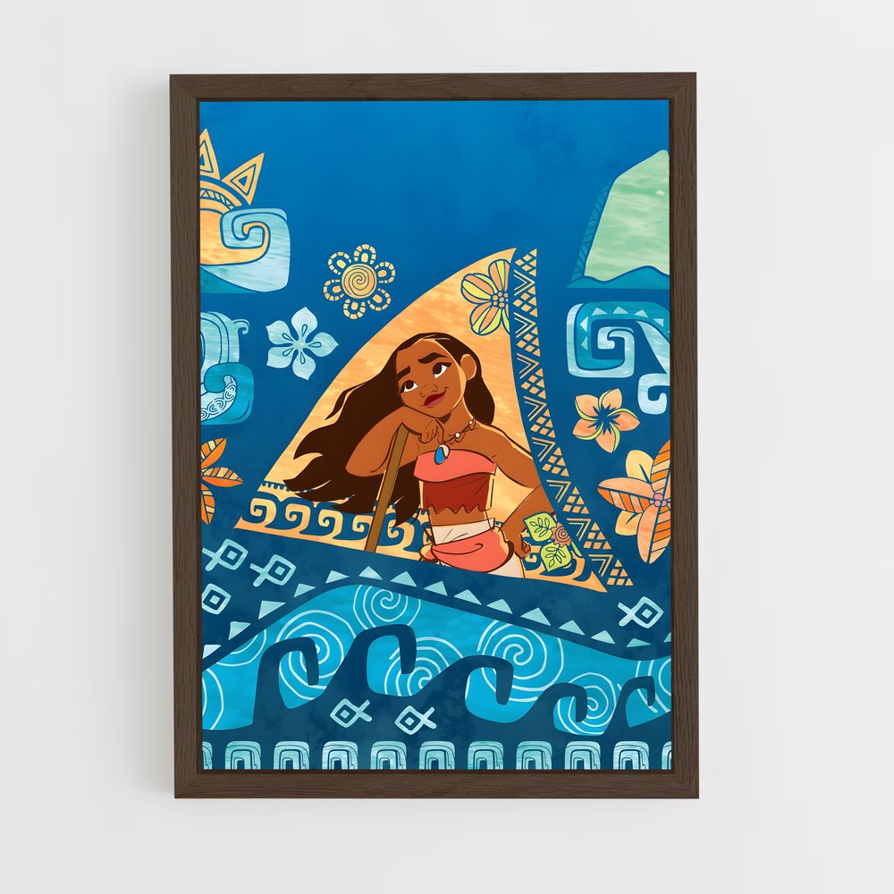 ap-moana-10 cadre Bois foncé