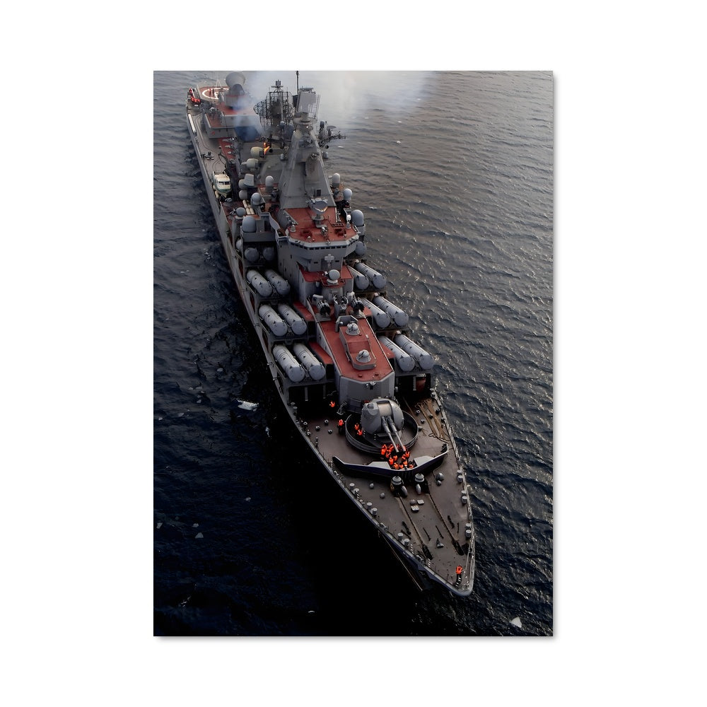 Poster Tempête en Mer