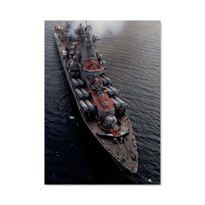 Poster Tempête en Mer