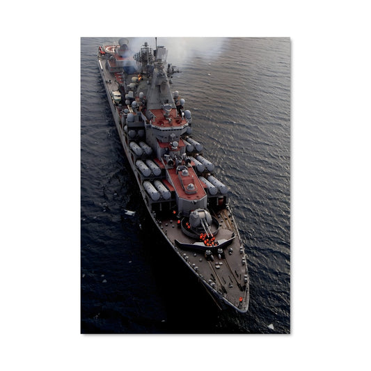 Poster Tempête en Mer