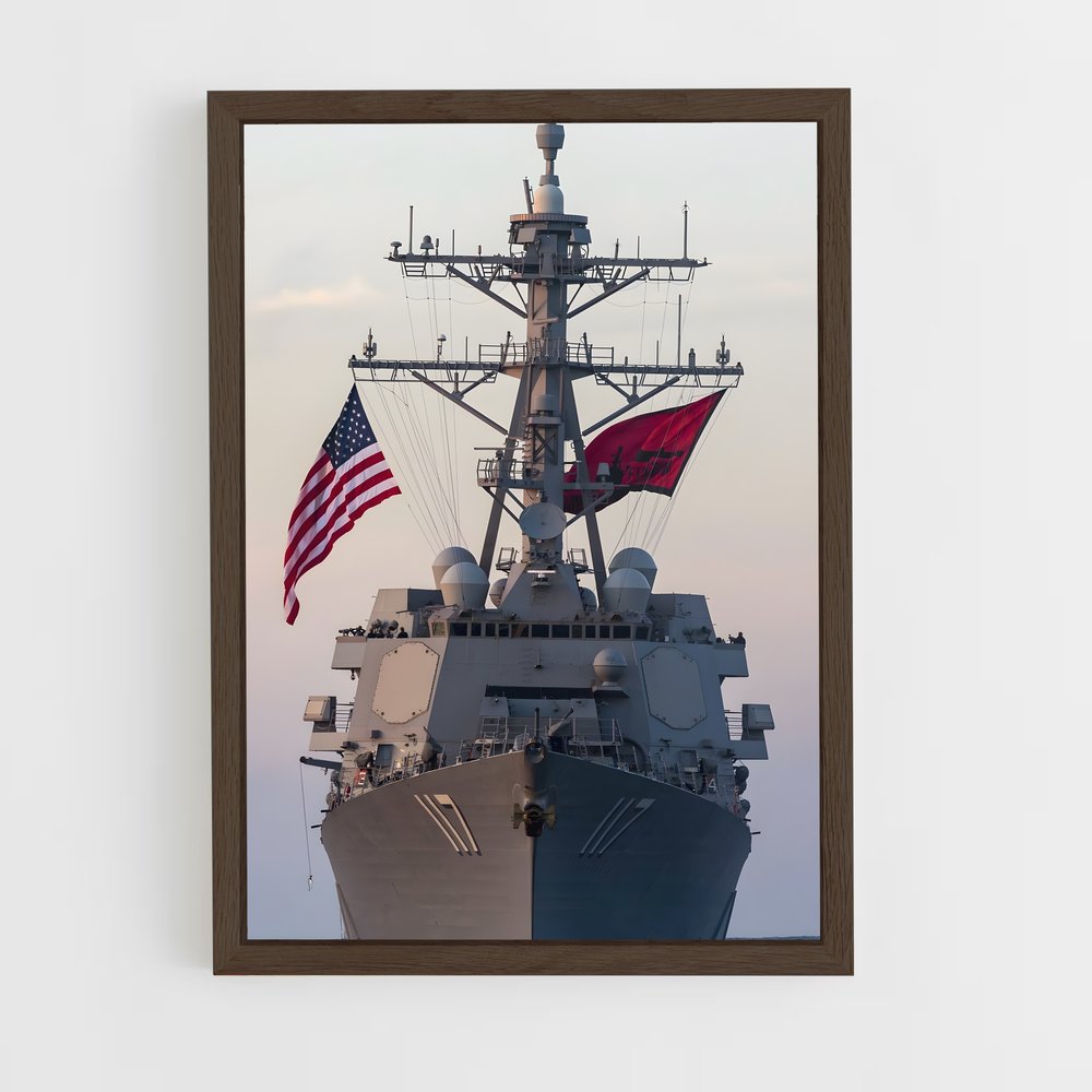 ap-modern warships-5 cadre Bois foncé