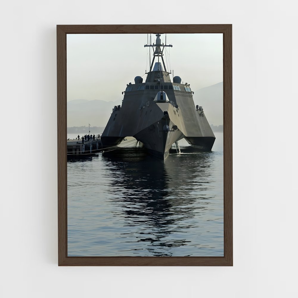 ap-modern warships-7 cadre Bois foncé