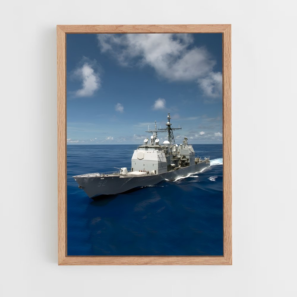 ap-modern warships-8 cadre Bois clair