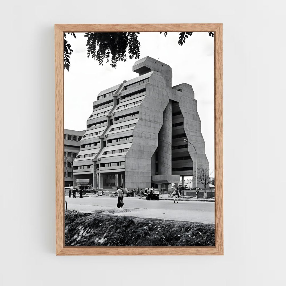ap-modernist architecture-2 cadre Bois clair