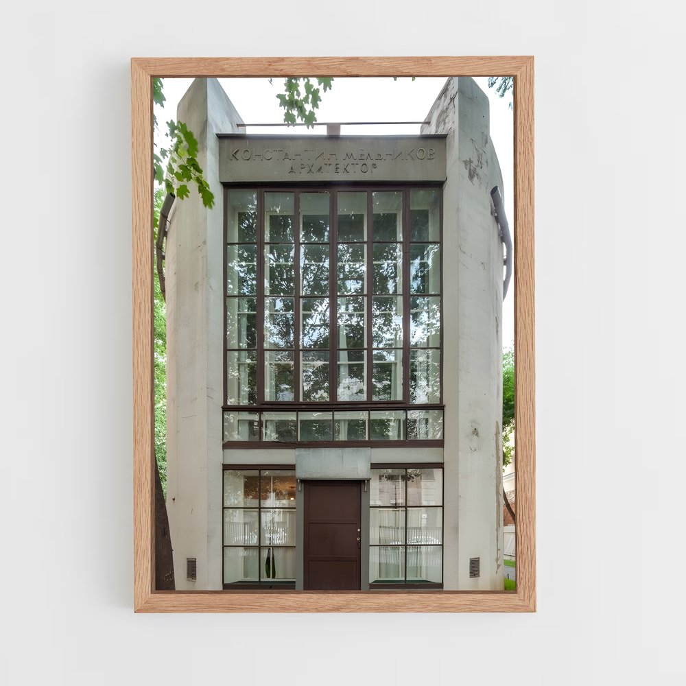 ap-modernist architecture-3 cadre Bois clair