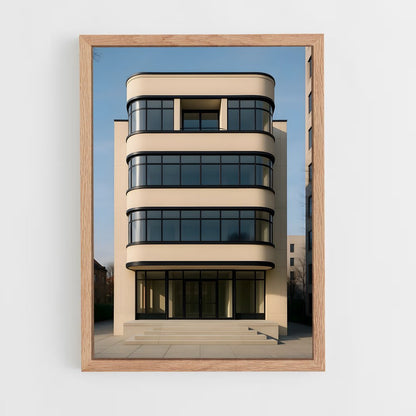 ap-modernist architecture-7 cadre Bois clair