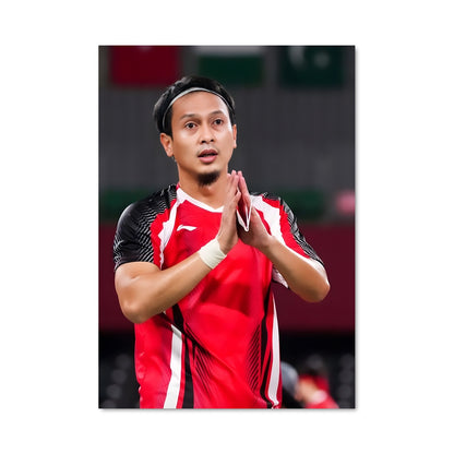 Poster Applaudissements en Rouge
