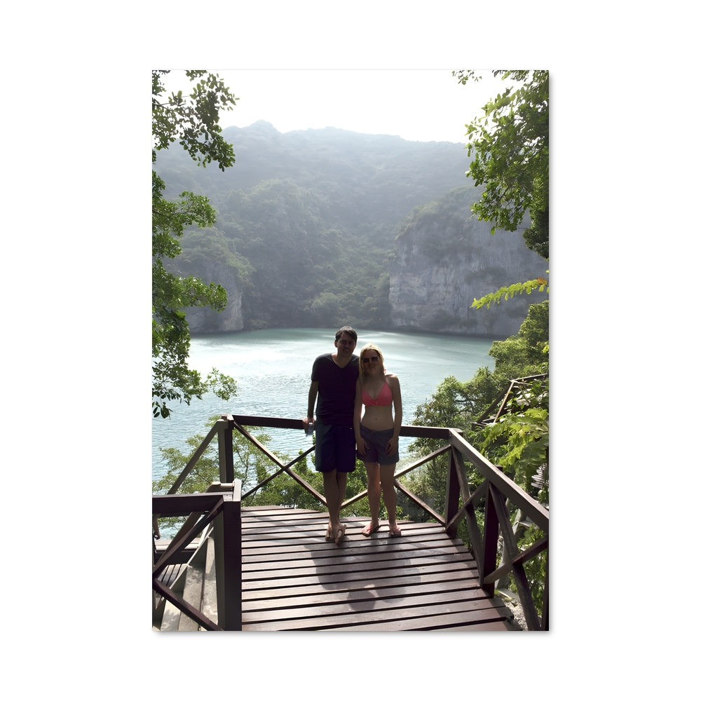 Poster Romance au Bord de l'Eau