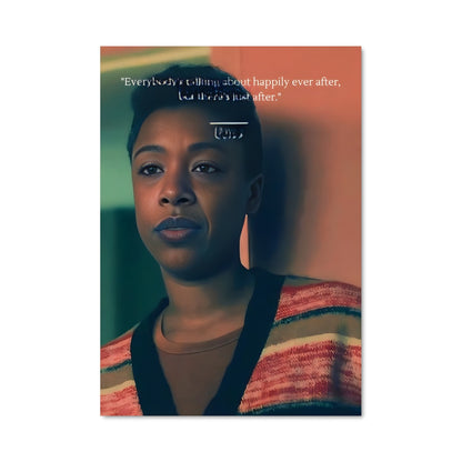 Poster Visage de Mots