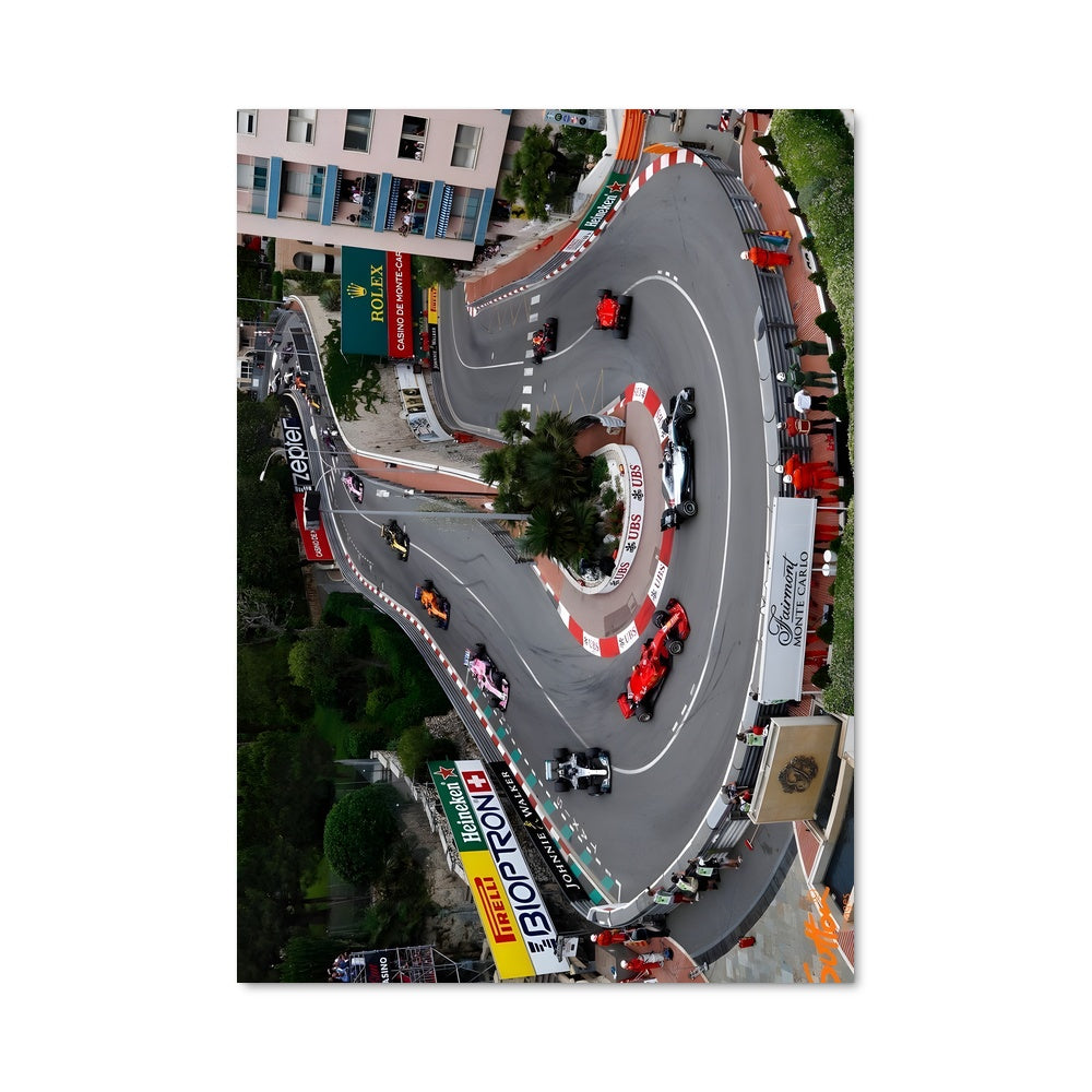 Poster Circuit de Monaco